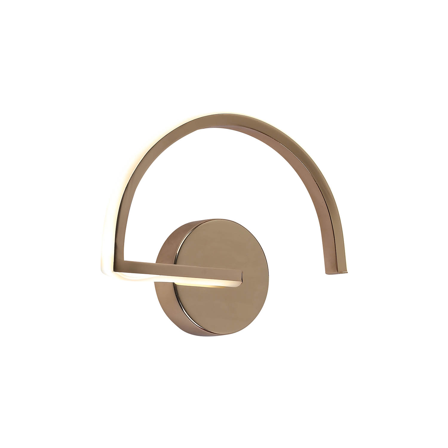 Foto 5 pulgar | Lámpara Arbotante de Pared  Led Sleek Luxica Lighting Dorada