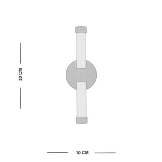 Foto 5 | Lámpara Arbontante De Pared Led Tube Luxica Lighting Negro