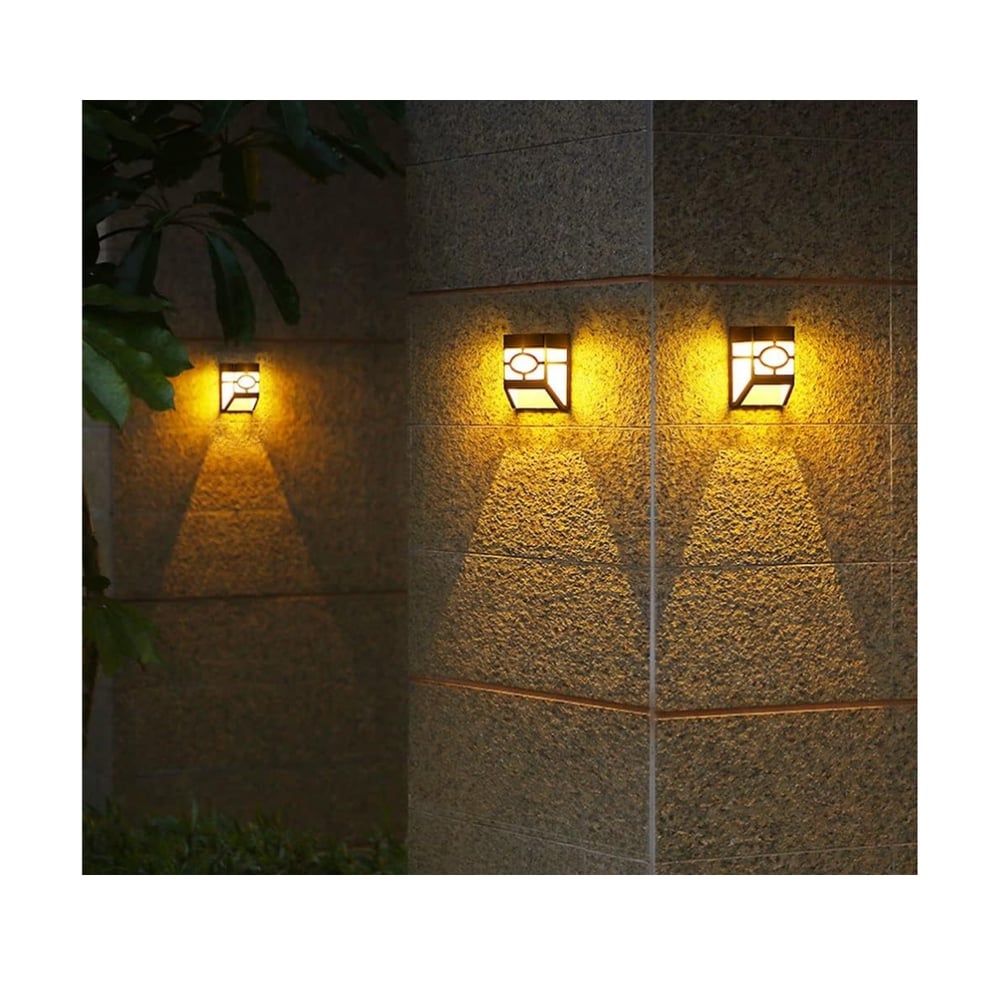 Foto 3 pulgar | Lámpara de Pared con Energía Solar Diseño Moderno Impermeable - Venta Internacional