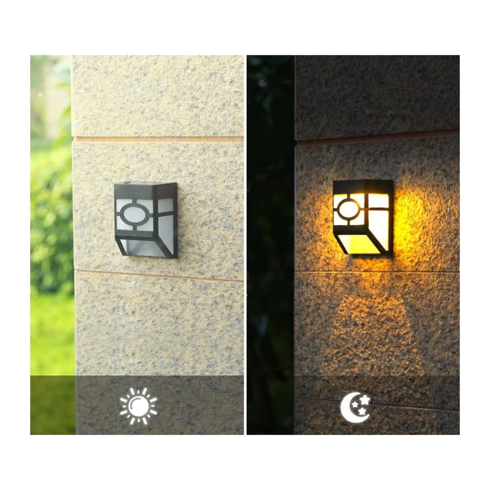 Foto 4 pulgar | Lámpara de Pared con Energía Solar Diseño Moderno Impermeable - Venta Internacional