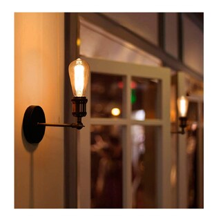 Foto 7 | Lámpara de Pared Estilo Vintage con Base Metálica Casquillo E27 - Venta Internacional