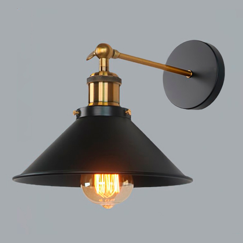 Foto 3 pulgar | Lámpara de Pared Vintage con Forma de Campana Base Metálica - Venta Internacional