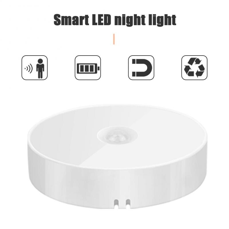 Foto 3 | Lámpara LED con Sensor de Movimiento Recargable USB - Ahorro de Energía