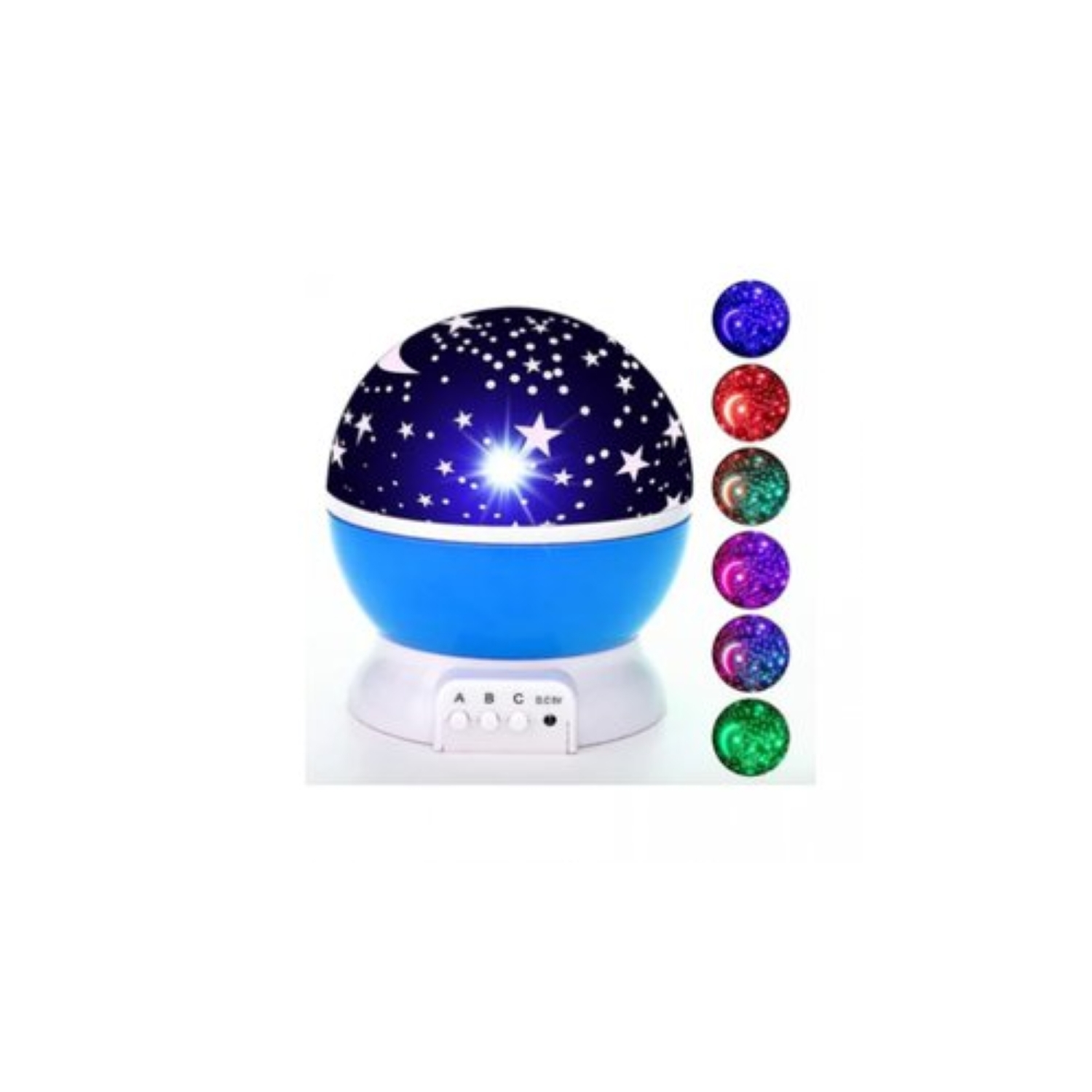 Foto 2 pulgar | Lámpara de Proyector Moon Star Led Light Sky World Para Bebé - Venta Internacional