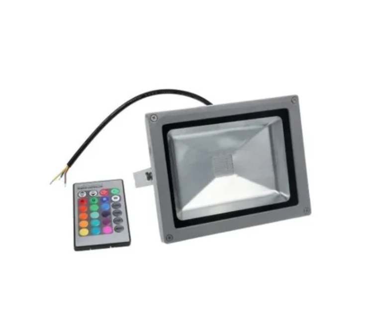 Foto 5 pulgar | Proyector Led RGB de 30 W con Control Remoto a Color - Venta Internacional