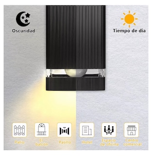 Foto 4 | Lámpara de Pared para Exterior Focos Led