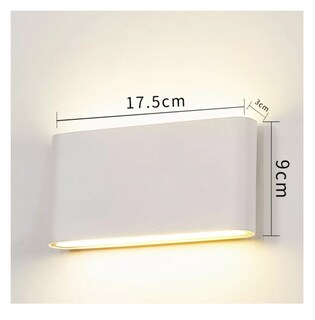 Foto 2 | Lampara Arbotante Pared Exterior Interior Para Baño Led 12w