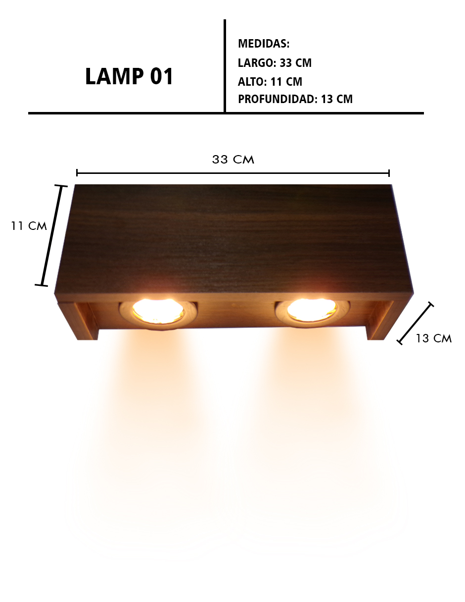 Foto 7 pulgar | Lámpara Para Interiores Con Cubre Foco Decorativo Nihal