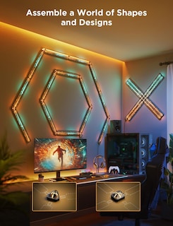 Foto 3 | Kit De Expansión Govee Gaming: Lámpara De Pared De Hasta 12 Secciones De Luz - Venta Internacional.