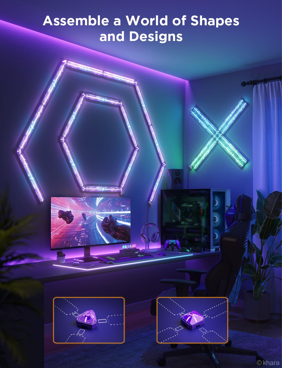 Foto 5 | Kit De Expansión Govee X Evangelion Gaming Wall Light - Venta Internacional.