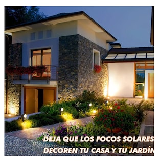 Foto 2 | Lámpara Solar Lab.G para Jardín Exteriores Foco Impermeable 3 en 1