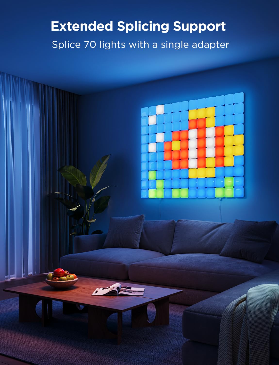 Foto 6 pulgar | Paneles De Pared Led Govee Minipanel De Luces Rgbic, 20 Unidades - Venta Internacional.