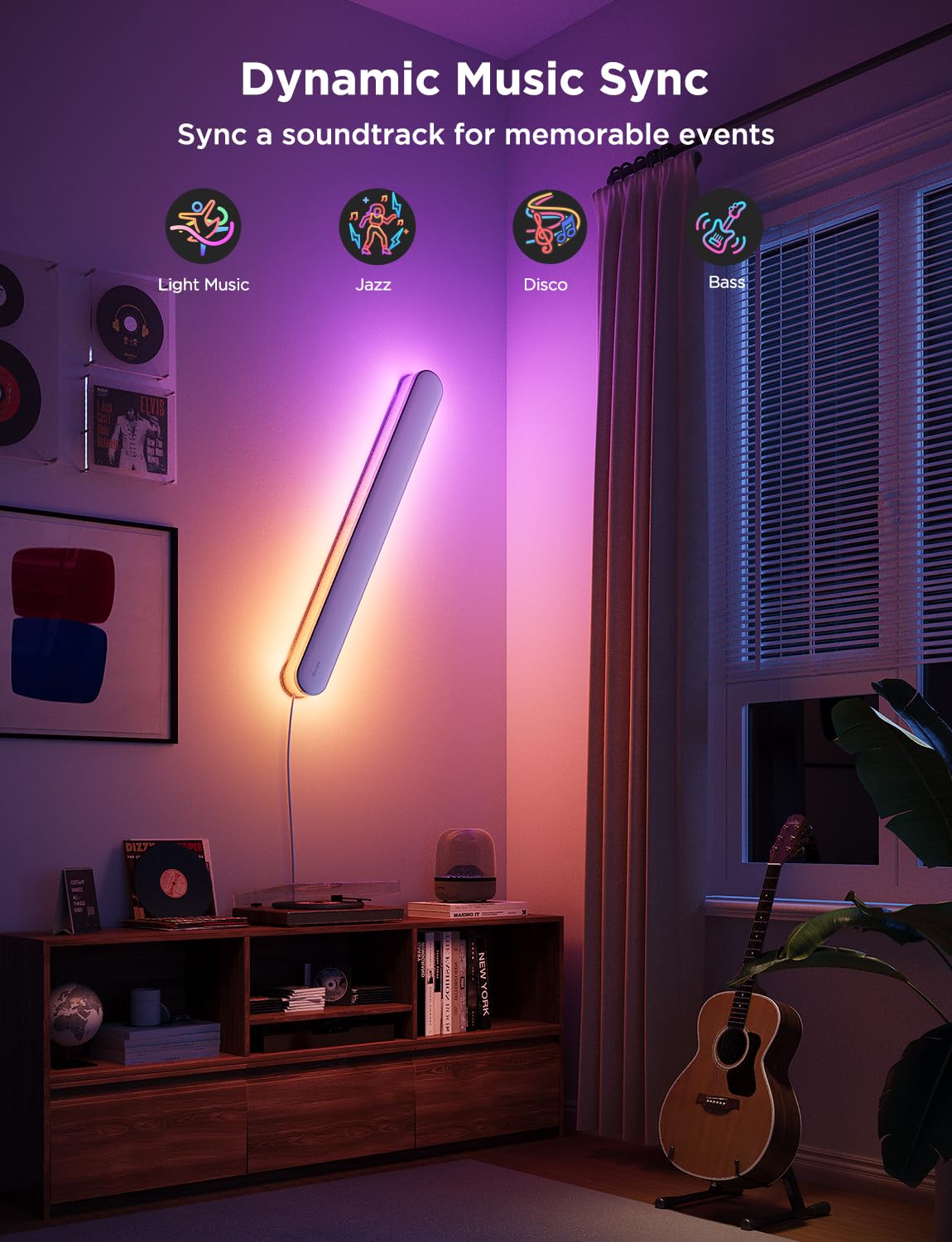 Foto 8 pulgar | Juego De 2 Apliques De Pared Govee Rgbic Led Con Matter Y Alexa - Venta Internacional.