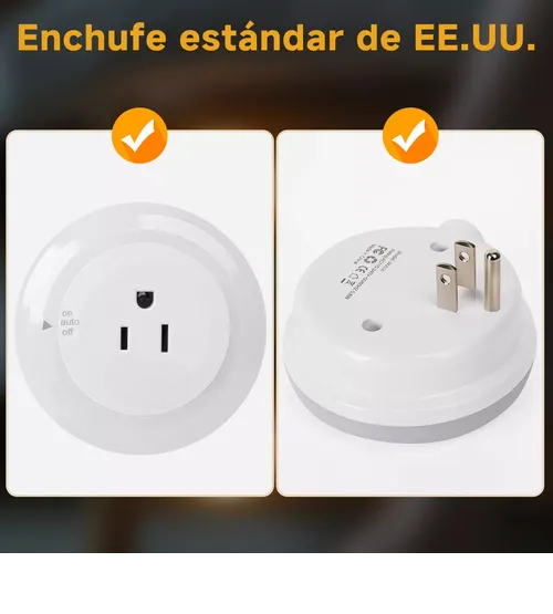 Foto 2 | Luz Xtellar Nocturna Con Enchufe Pared Lampara Led De Noche