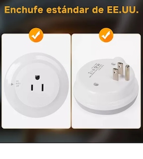 Foto 2 | Luz Xtellar Nocturna Con Enchufe Pared Lampara Led De Noche