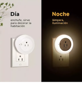 Foto 3 | Luz Xtellar Nocturna Con Enchufe Pared Lampara Led De Noche
