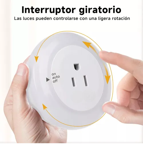 Foto 4 | Luz Xtellar Nocturna Con Enchufe Pared Lampara Led De Noche