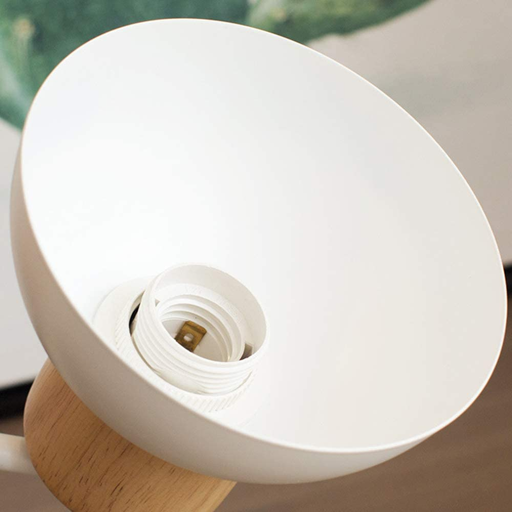 Foto 6 pulgar | Venta Internacional-lámpara Pared Led Madera Aluminio E27 Negro