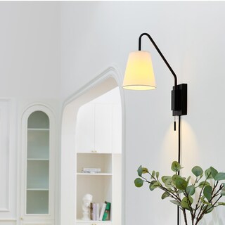Foto 3 | Lámpara De Pared Globe Electric 65000043 Con Brazo Oscilante De 1 Luz - Venta Internacional.