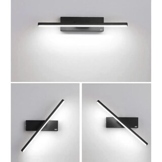 Foto 2 | Lámpara De Pared Dormitorio Lámpara De Noche Eo Safe Imports Esi-19493 Negro