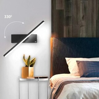Foto 4 | Lámpara De Pared Dormitorio Lámpara De Noche Eo Safe Imports Esi-19493 Negro