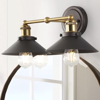 Foto 5 | Lámpara De Pared Jonathan Y Jyl7427c, 17,5 De Julio, Pantalla Metálica De 2 Luces - Venta Internacional.