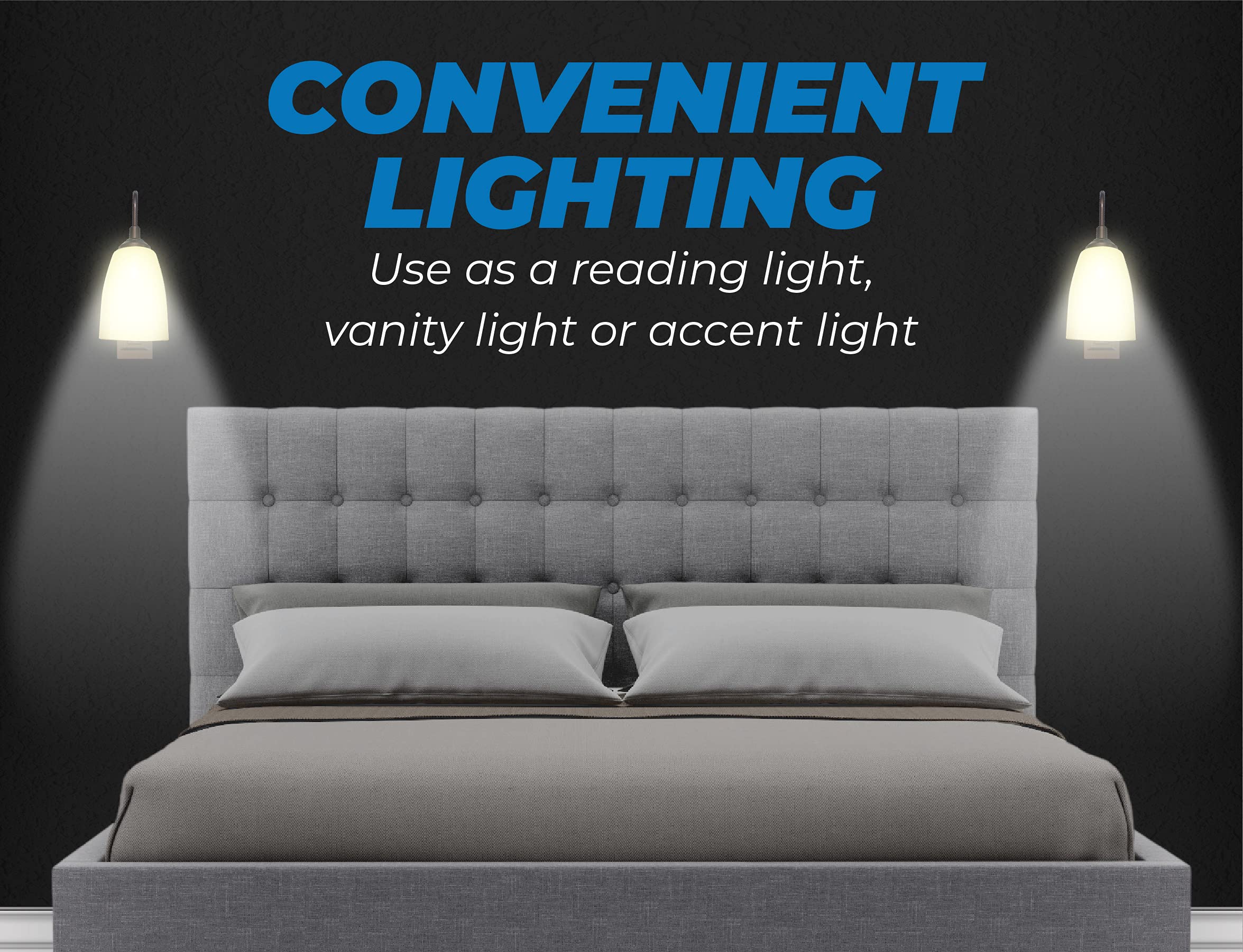 Foto 6 pulgar | Lámpara De Pared Westek Led  Funciona Con Pilas  Paquete De 2  100 Lúmenes - Venta Internacional.