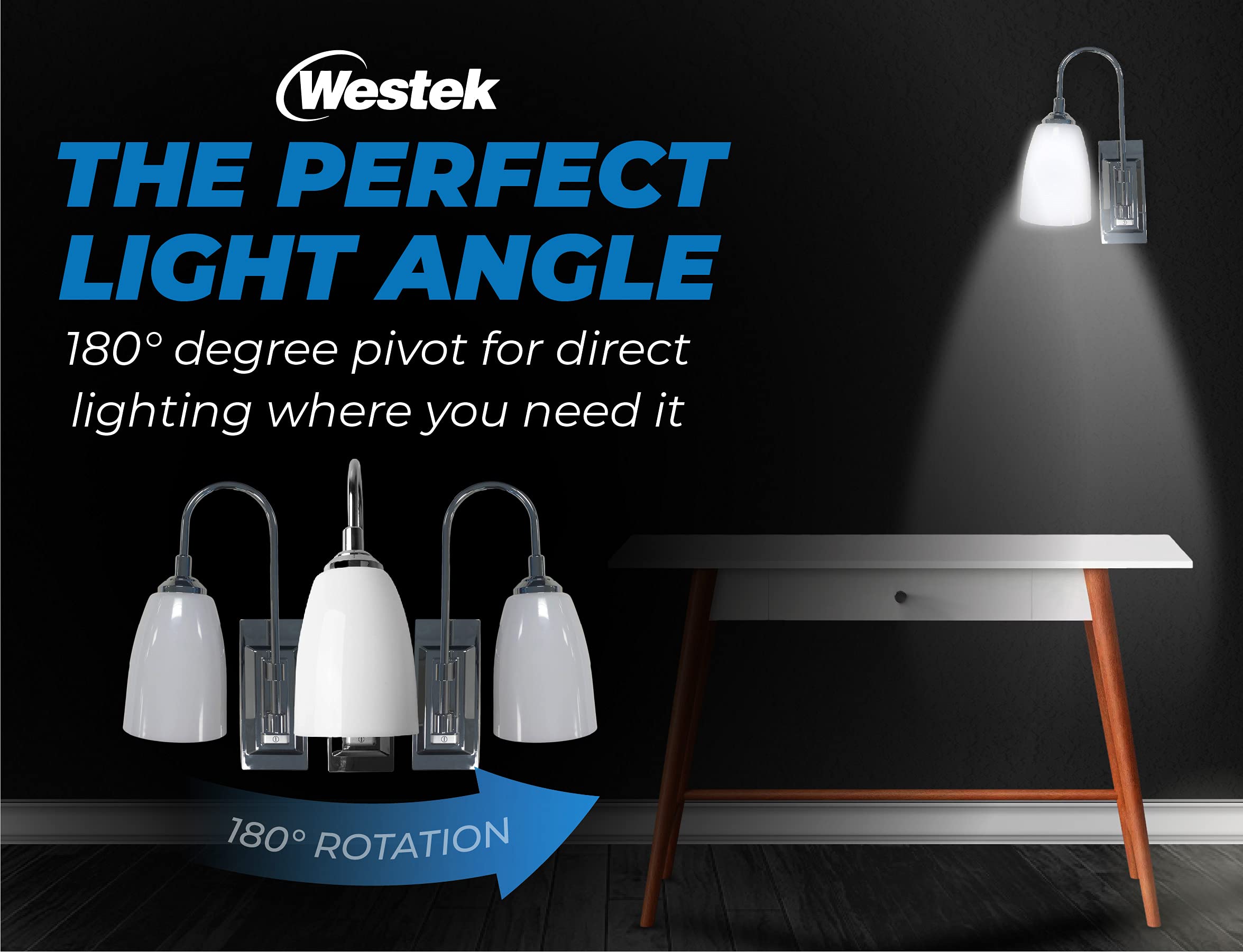 Foto 6 pulgar | Lámpara De Pared Westek Led  Funciona Con Pilas  Paquete De 2  100 Lúmenes - Venta Internacional.
