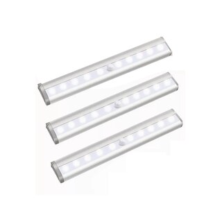 Foto 1 | Set Lámpara de Pared Interior con Sensor Movimiento 3pcs Eo Safe Imports color Blanco