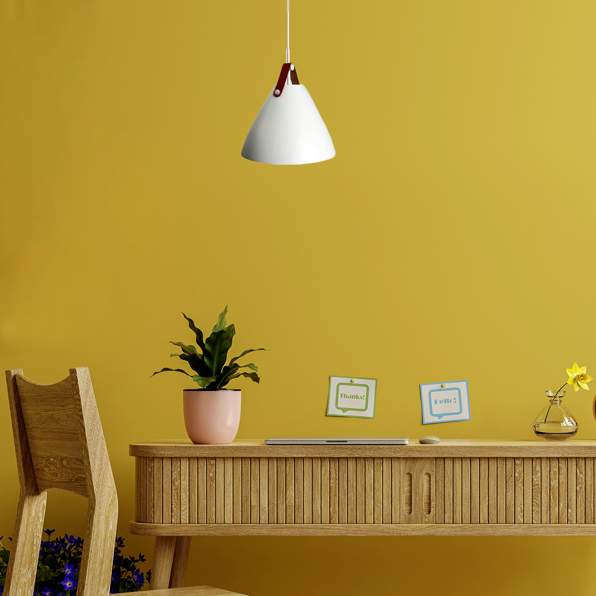 Foto 4 | Lámpara Estilo Industrial Iliosinnova color Blanco
