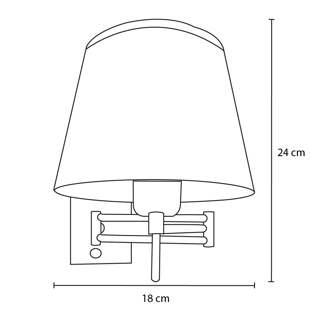 Foto 5 | Lámpara de Pared Mil Luces Sauken 001