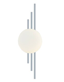 Foto 1 | Arbotante Led Plateada