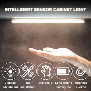 Foto 3 | Luz De Led Clóset Usb 3 Piezas Con Sensor Movimiento Eo Safe Imports Esi-14281 Blanco