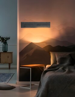 Foto 2 | Lampara De Pared Decorativa Betta Con Luz Cálida