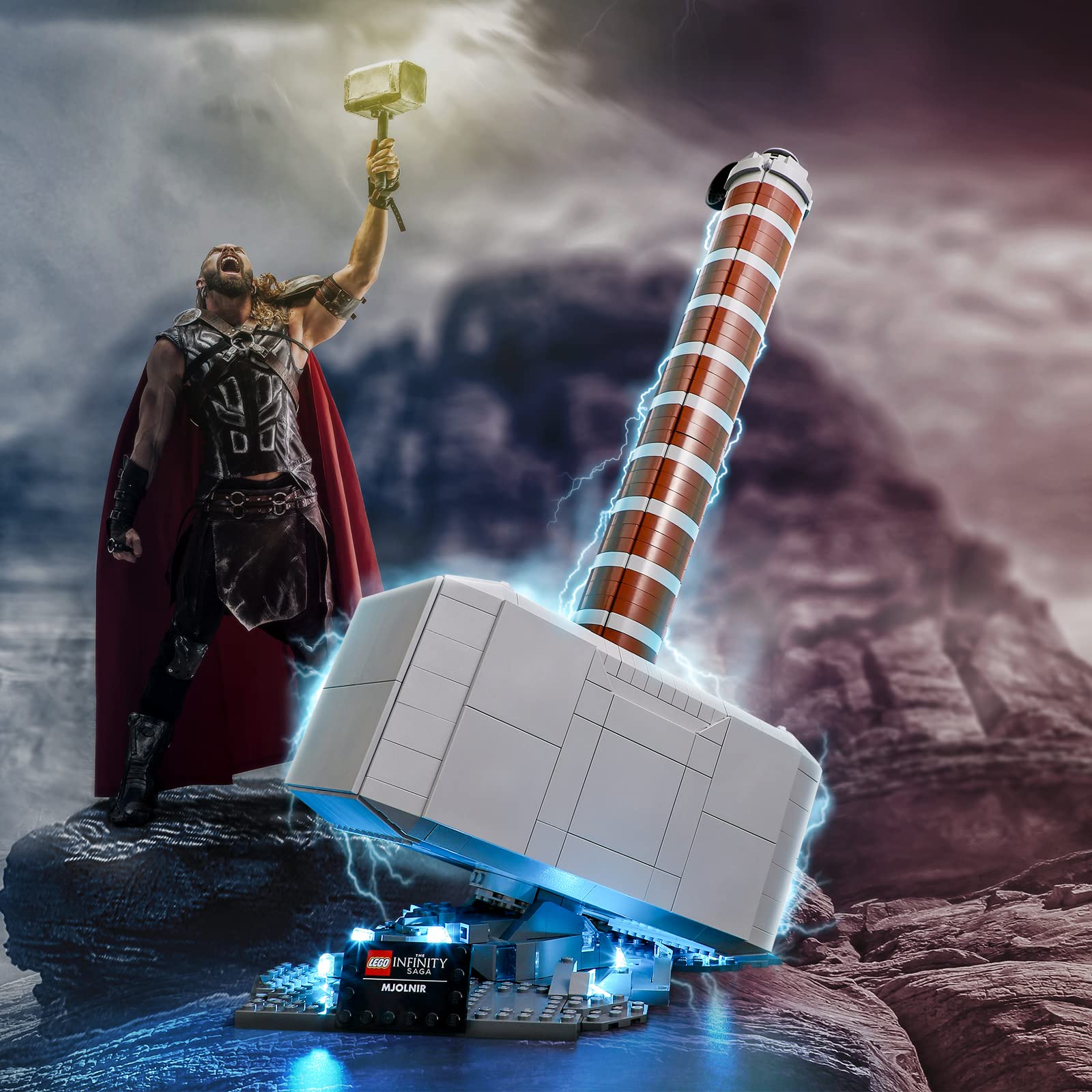 Foto 4 pulgar | Set De Luces Led Lightailing Para Lego 76209 Marvel Thor's Hamme - Venta Internacional.