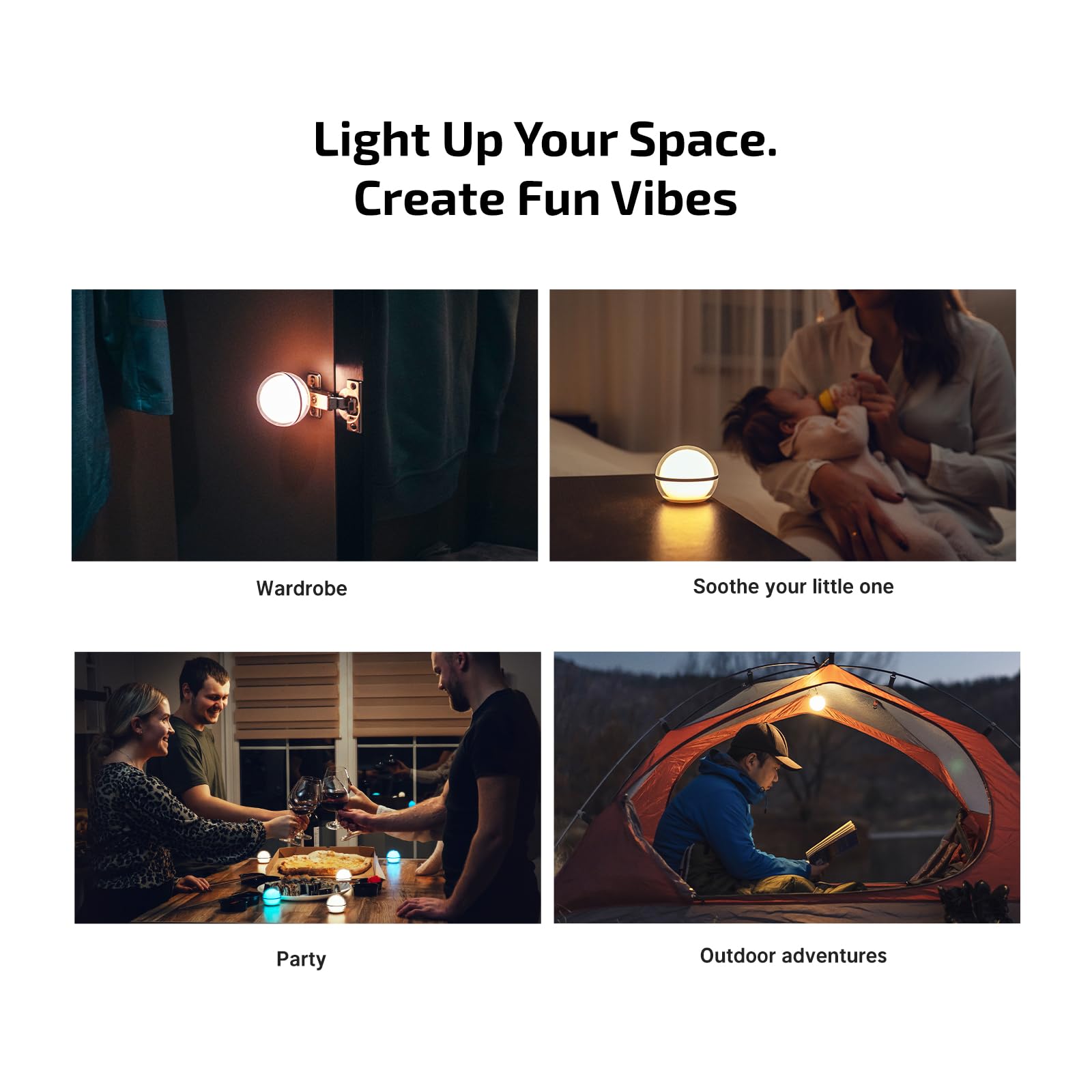 Foto 7 pulgar | Lámpara Nocturna Olight Sphere Smart, 75 Lúmenes, Rgb, Recargable - Venta Internacional.