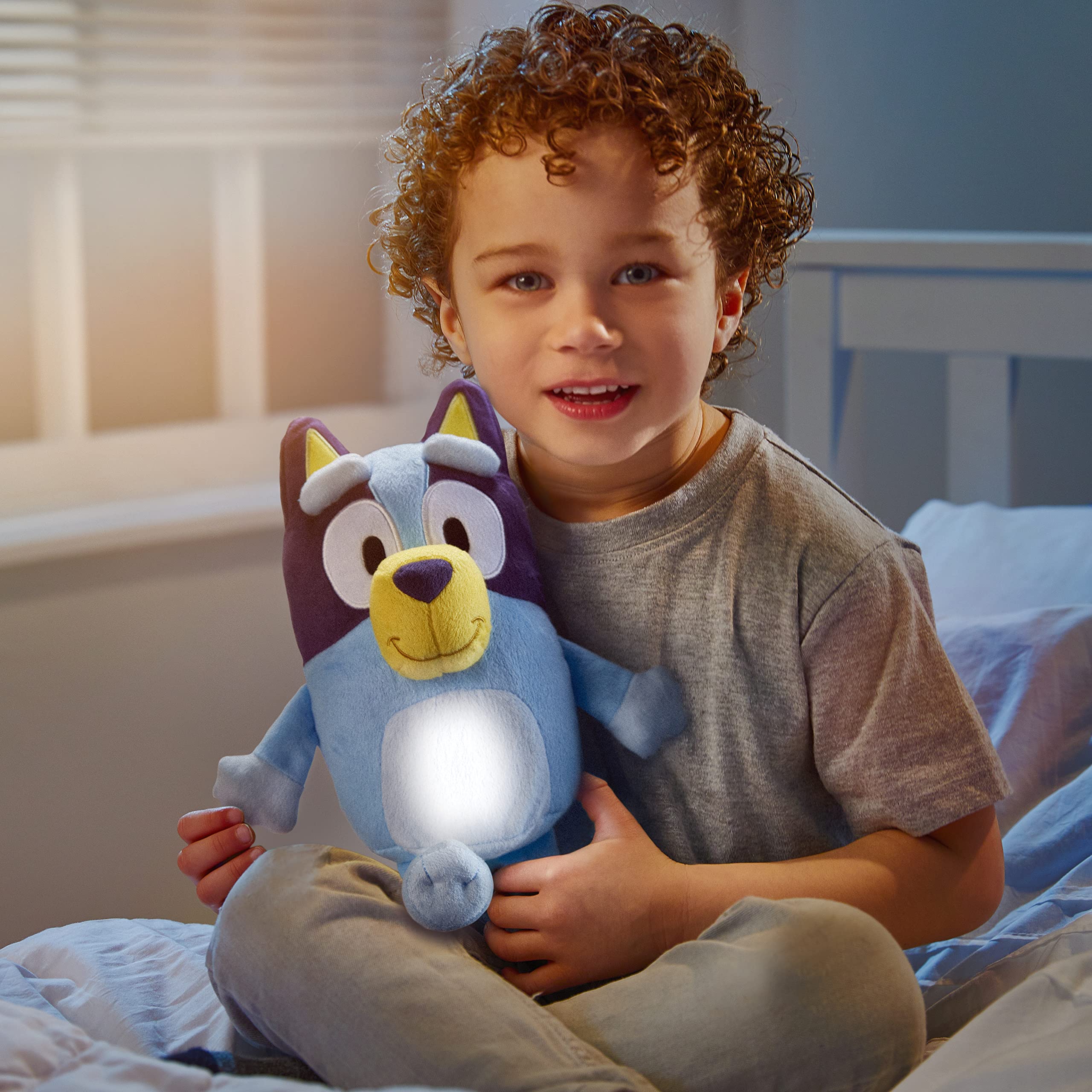 Foto 4 | Luz Nocturna Led Y De Peluche Sleeping Friend Bluey Goglow - Venta Internacional.