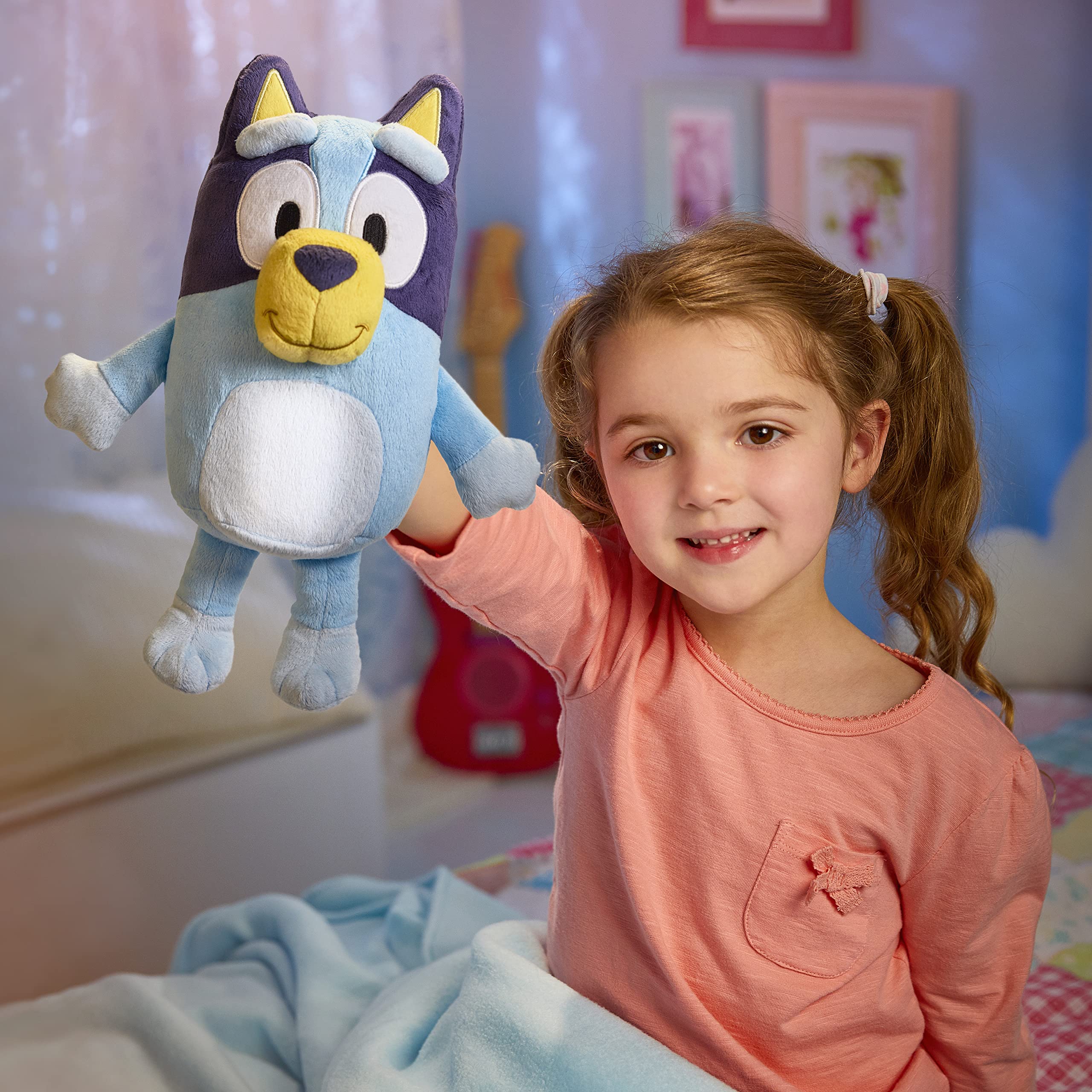 Foto 6 | Luz Nocturna Led Y De Peluche Sleeping Friend Bluey Goglow - Venta Internacional.