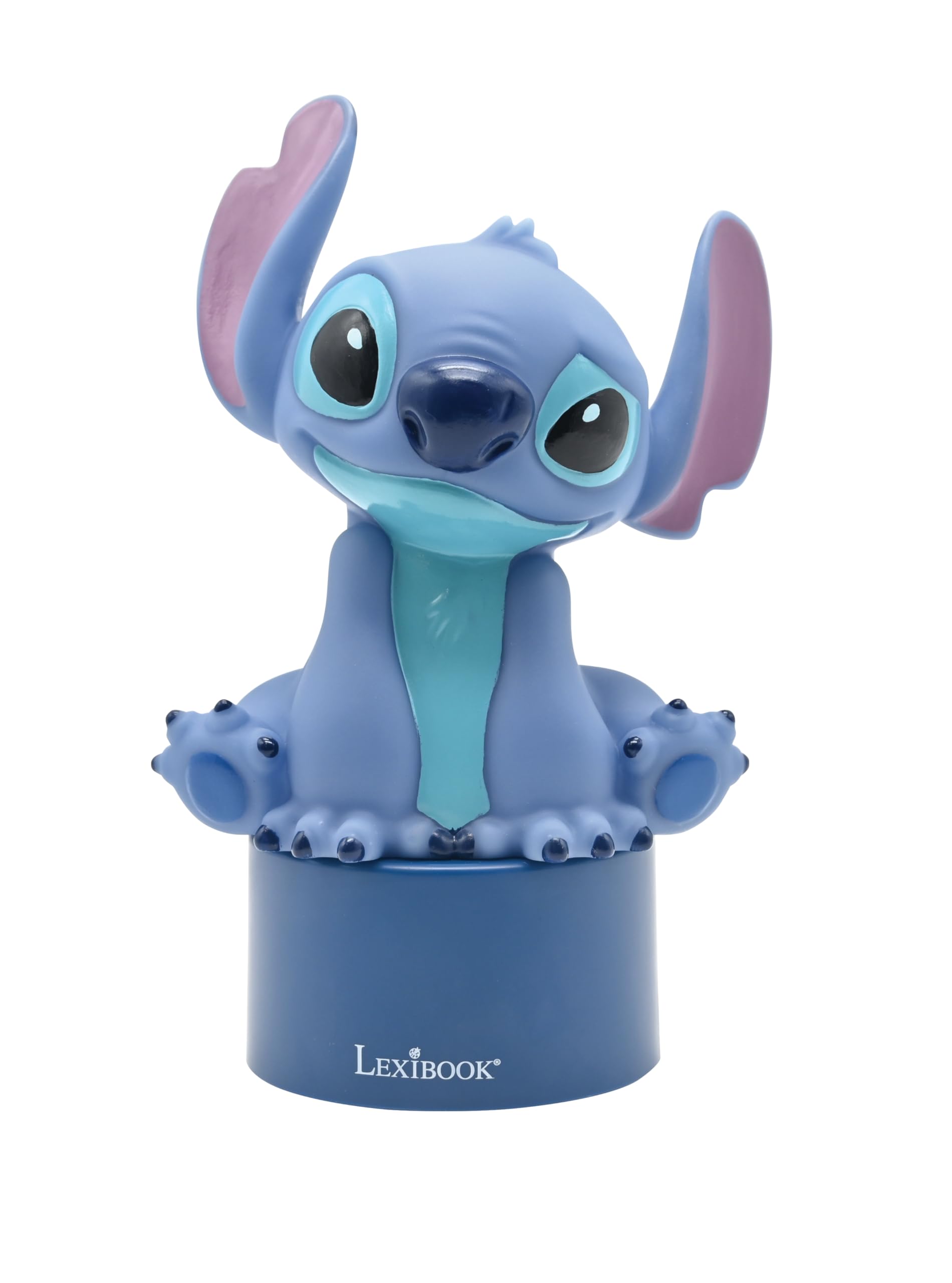 Foto 2 pulgar | Altavoz Nightlight Lexibook Disney Stitch, Cambio De Color Azul - Venta Internacional.