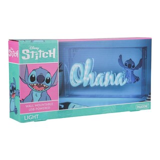 Foto 4 | Luz Led De Neón Paladone Stitch Ohana Design, 15 Cm, Alimentada Por Usb - Venta Internacional.