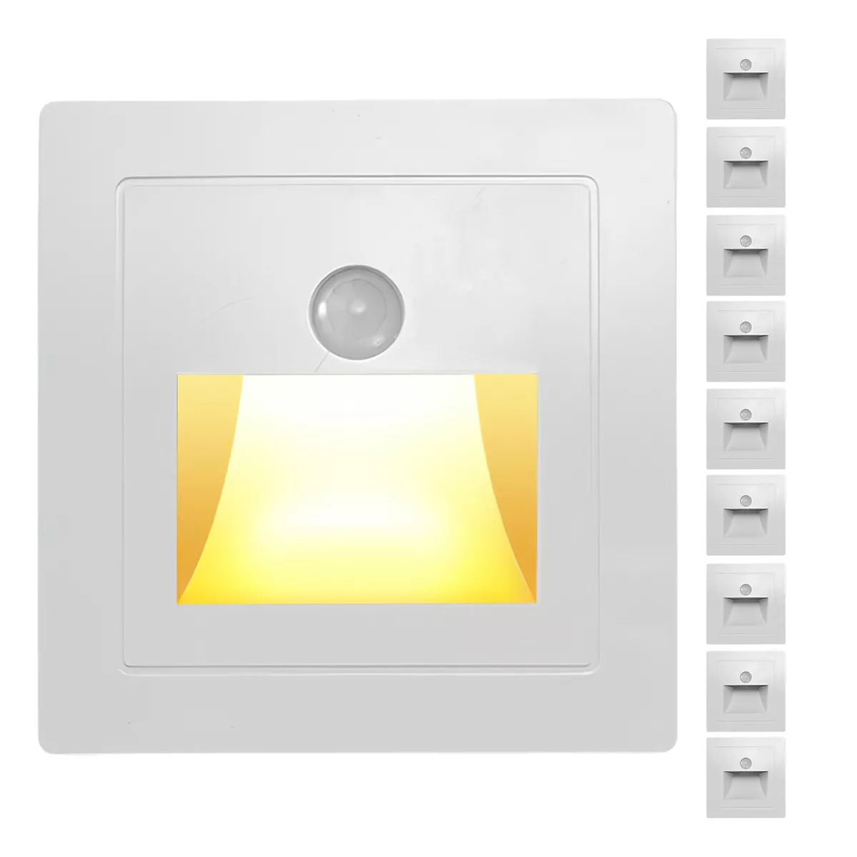 Foto 2 pulgar | Lámpara Led Empotrable Foco para Escalera Eo Safe Imports  Esi-17402 Blanco