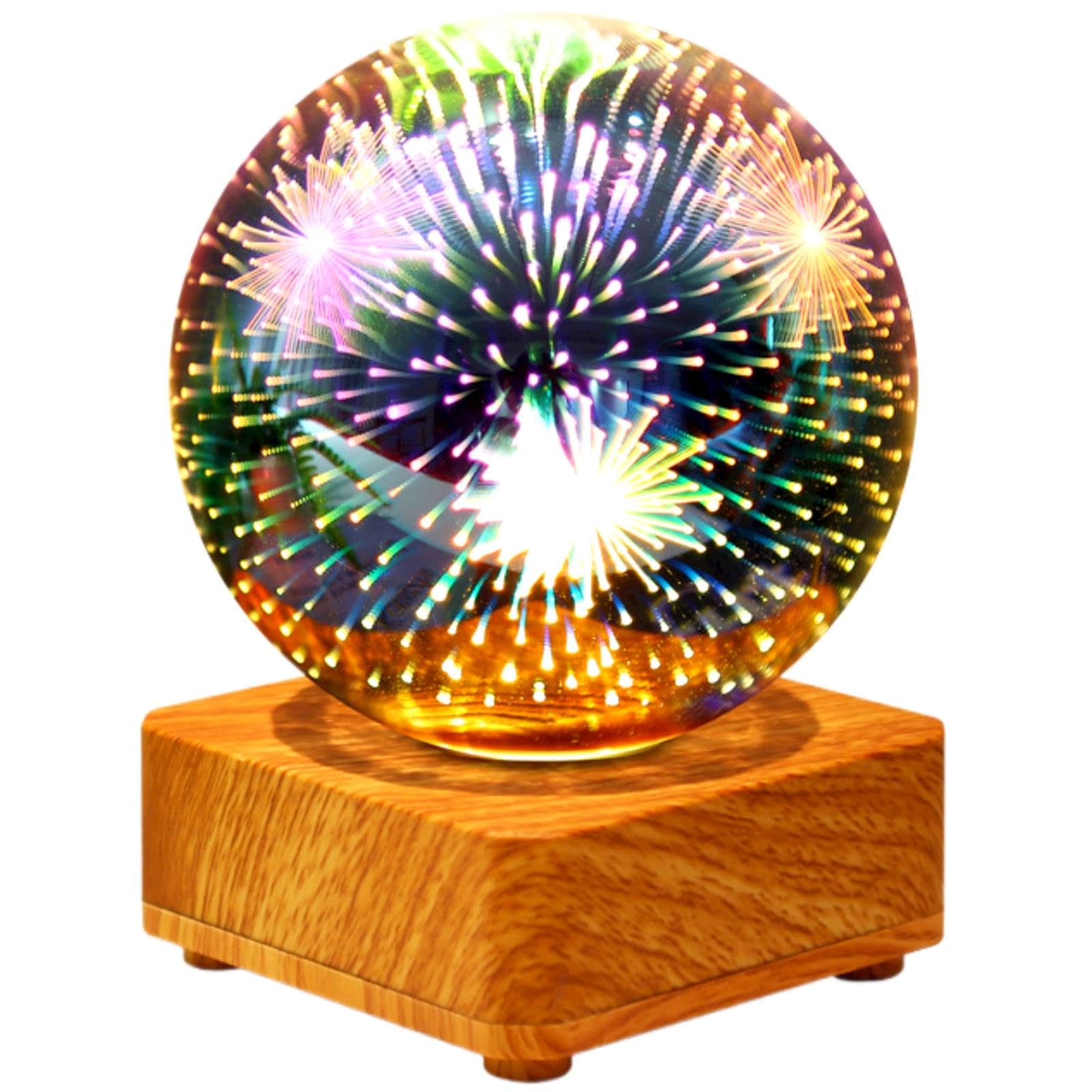 Lámpara De Mesa Gzkpl Twinkle 3d Firework Ball Light Usb - Venta Internacional.