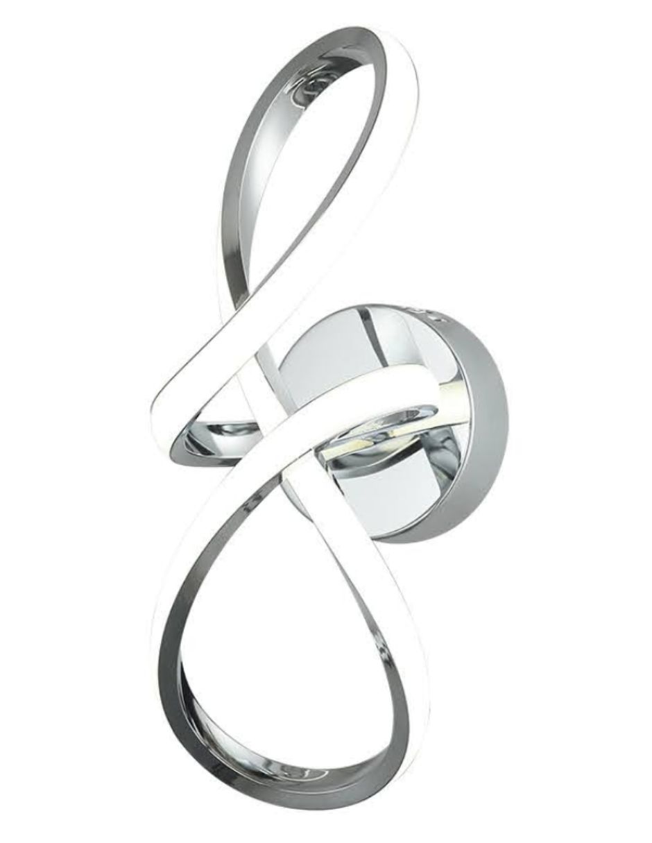 Foto 1 | Arbotante Infinitum Plateado