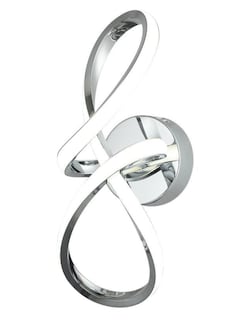 Foto 1 | Arbotante Infinitum Plateado