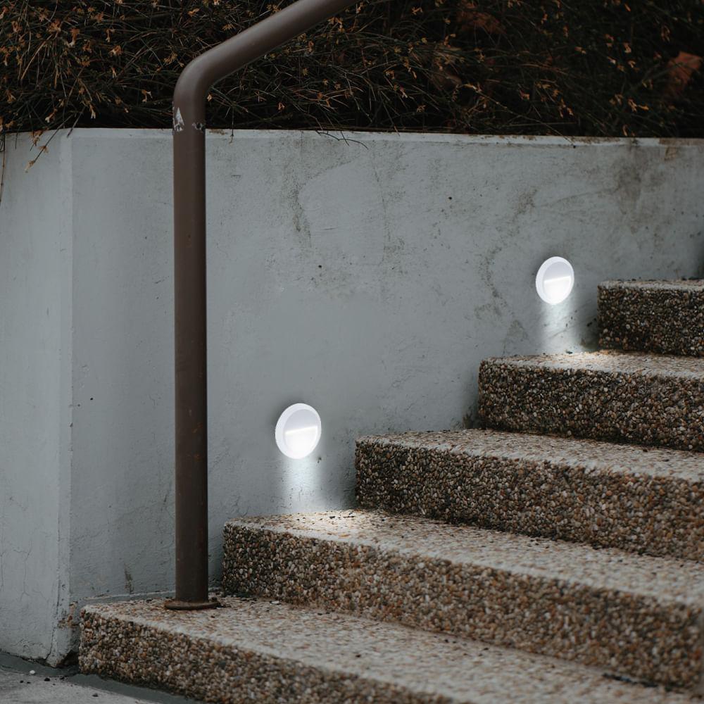 Foto 4 pulgar | Lámpara Led De Exterior Anshan Ii Tecnolite Para Sobreponer 1w Luz Blanca Neutra Blanco
