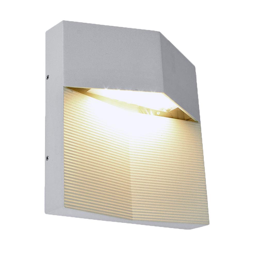 Foto 3 pulgar | Lámpara De Exterior Led Quadrata Tecnolite Para Sobreponer 8w Luz Suave Cálida Satinado