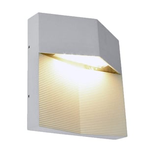 Foto 2 | Lámpara De Exterior Led Quadrata Tecnolite Para Sobreponer 8w Luz Suave Cálida Satinado