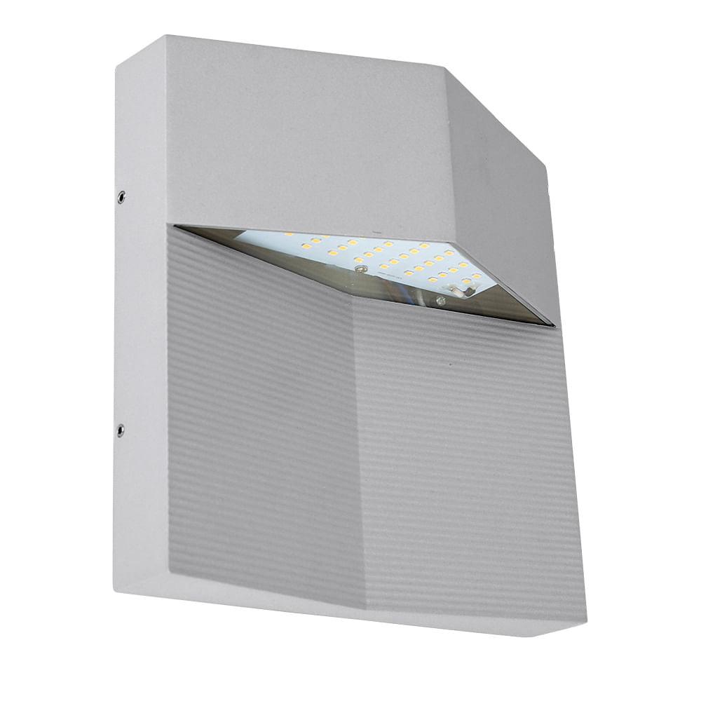 Foto 4 pulgar | Lámpara De Exterior Led Quadrata Tecnolite Para Sobreponer 8w Luz Suave Cálida Satinado