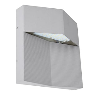Foto 3 | Lámpara De Exterior Led Quadrata Tecnolite Para Sobreponer 8w Luz Suave Cálida Satinado