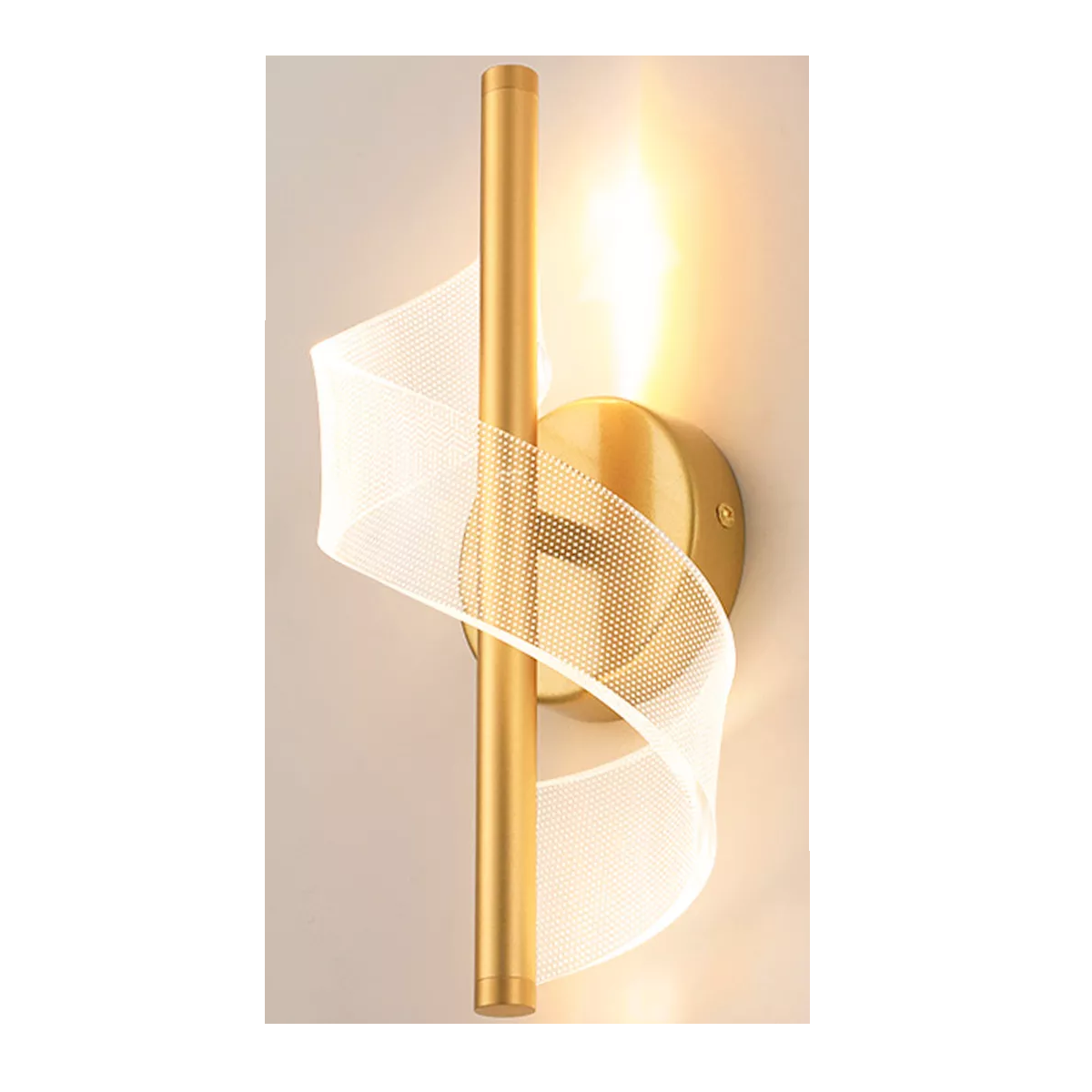 Foto 1 | Lámpara Colgante Con Forma De Geometría Luz Cálida Eo Safe Imports Esi-18440 Dorado